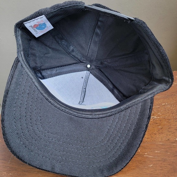 Vintage SeaTac Ford Truck Sales Inc. Corduroy, Snapback Hat Cap Black - Picture 6 of 9